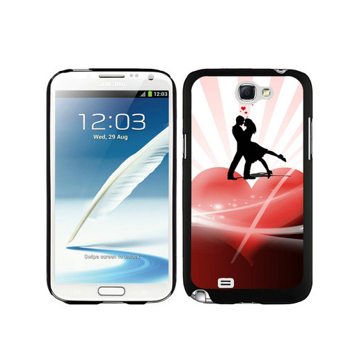 Valentine Kiss Samsung Galaxy Note 2 Cases DQE | Women